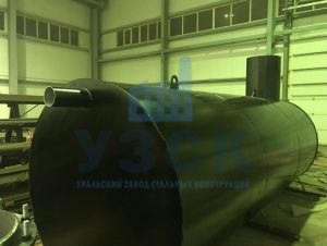 Резервуар горизонтальный стальной наземный в Самаре