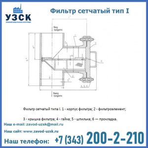 Фильтр сетчатый ФС по Т-ММ-11-2003 в Самаре