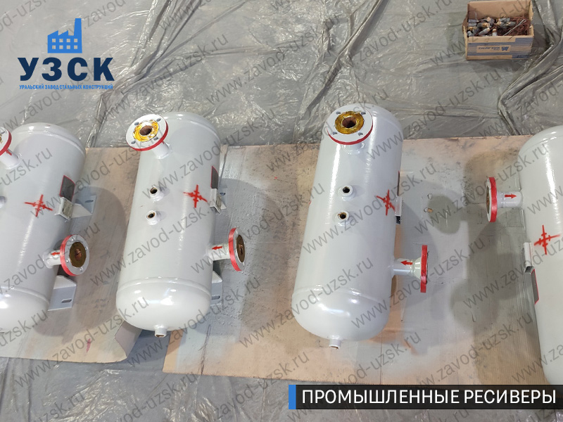 фотография емкостных ресиверов газа Самара